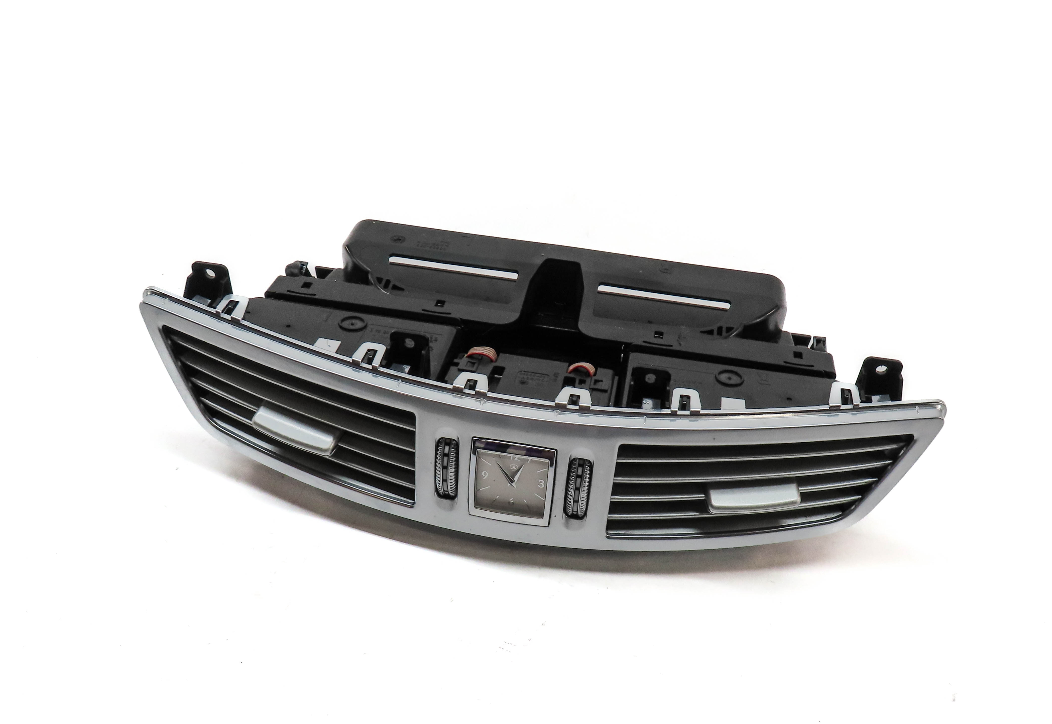 2013 MERCEDES S550 (W221) FRONT CENTER DASH AC HEATER AIR VENT w/ CLOCK — exact item pictured